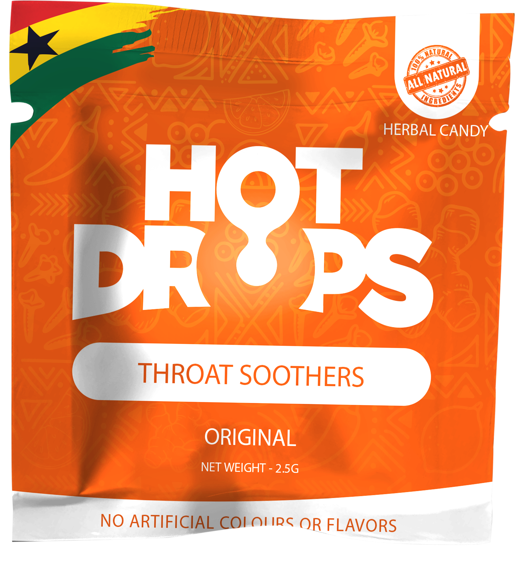 Hot Drops Honey & Ginger jar